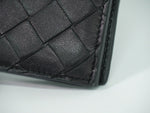 Bottega Veneta Black Leather Wallet  (Pre-Owned)