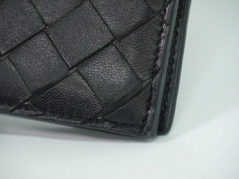 Bottega Veneta Black Leather Wallet  (Pre-Owned)