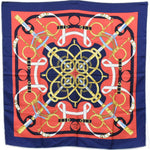 Hermès Red Silk Scarf  (Pre-Owned)