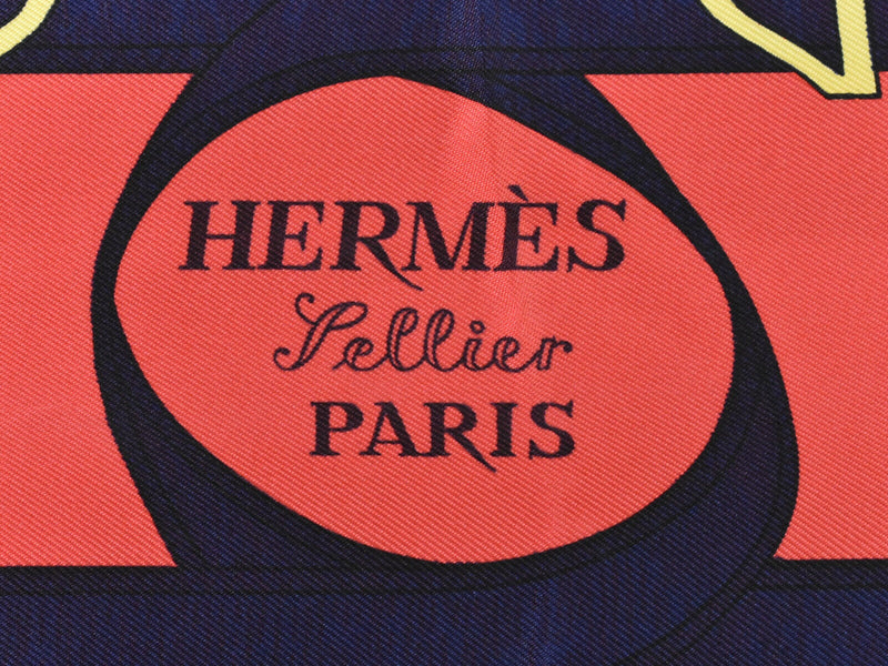 Hermès Red Silk Scarf  (Pre-Owned)