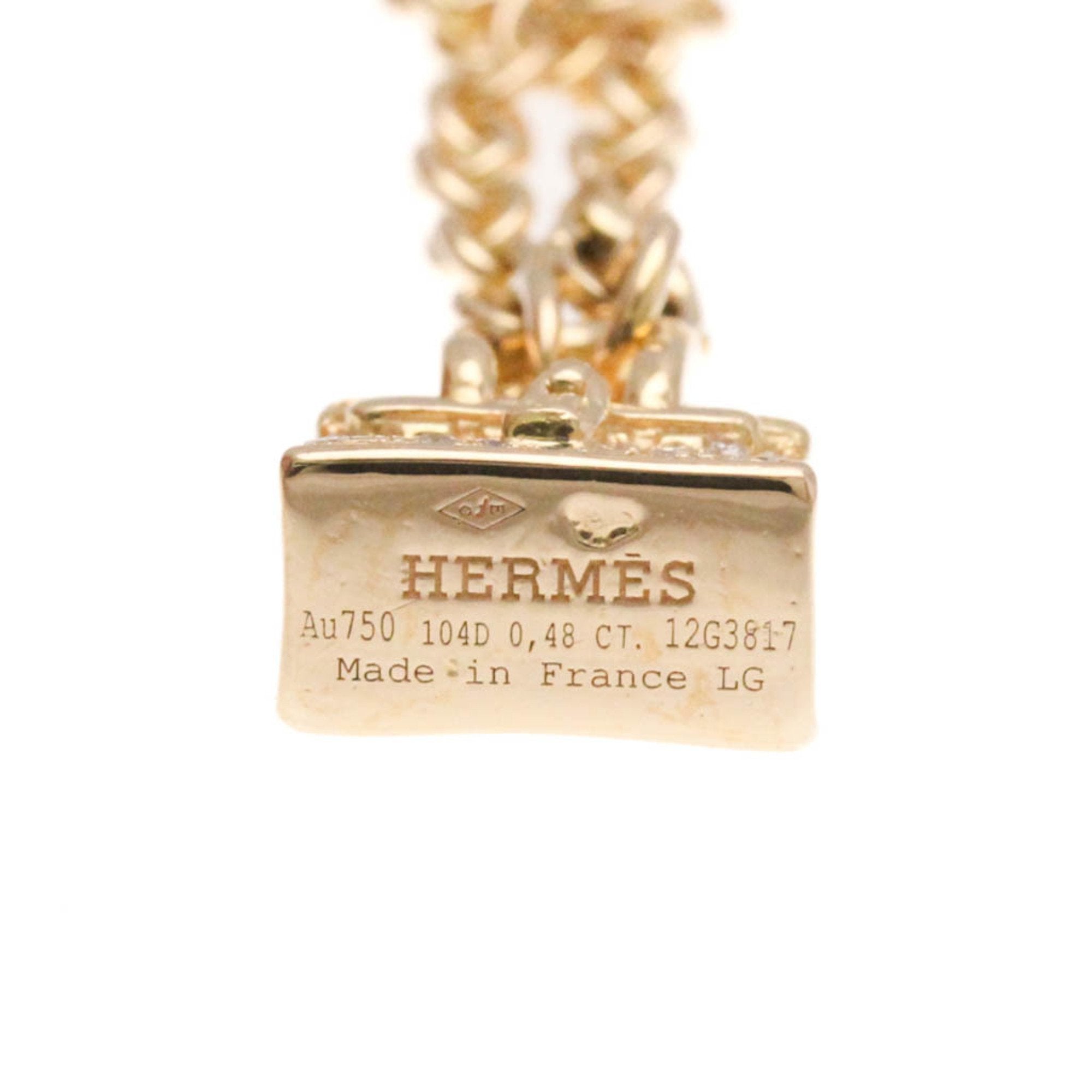 Hermès Amulette Gold Rose Gold Bracelet Jewelry (Pre-Owned)