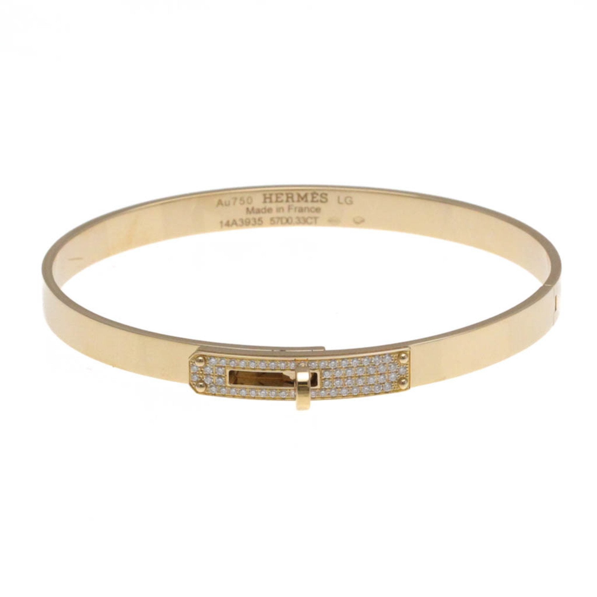 Hermès Kelly Gold Rose Gold Bracelet Jewelry (Pre-Owned)