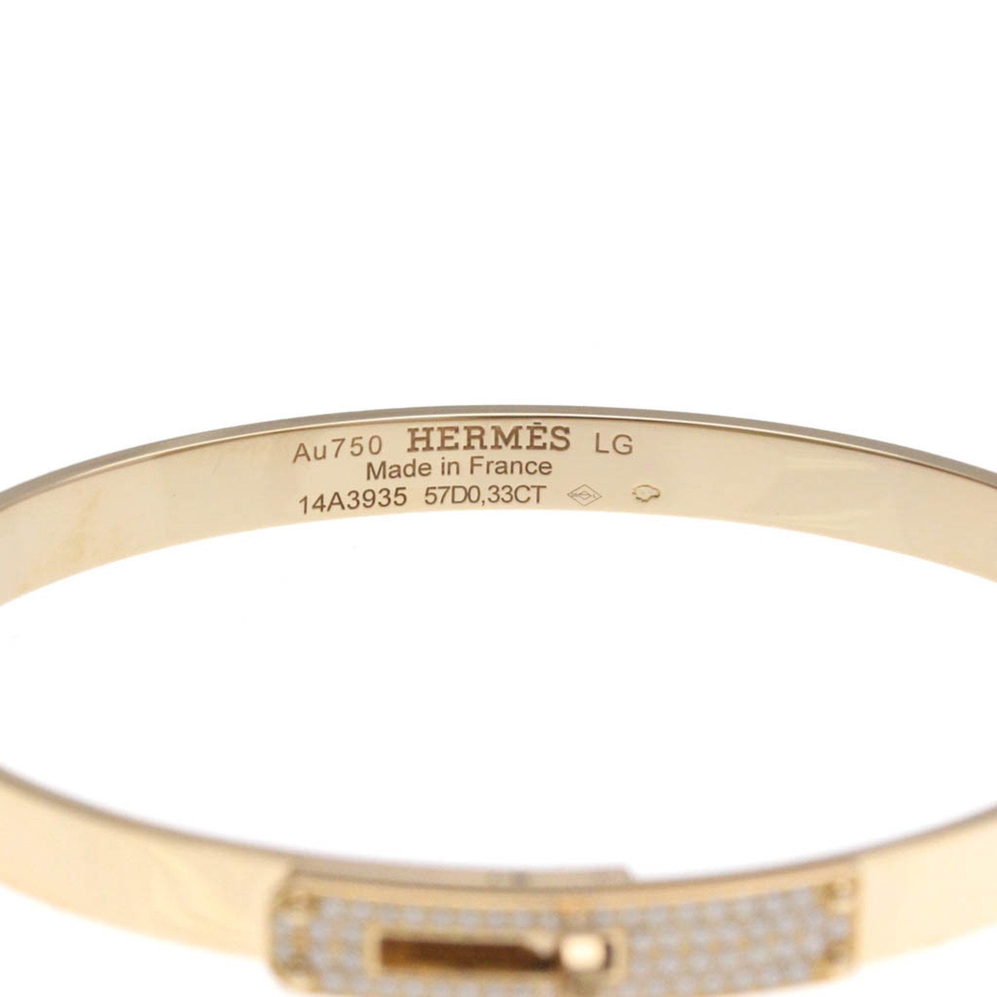 Hermès Kelly Gold Rose Gold Bracelet Jewelry (Pre-Owned)