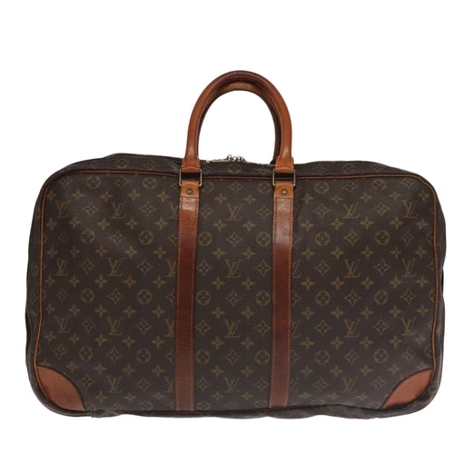 Louis Vuitton Trio Pouch Brown Canvas Travel Bag (Pre-Owned)