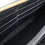 Gucci Interlocking Black Leather Wallet  (Pre-Owned)