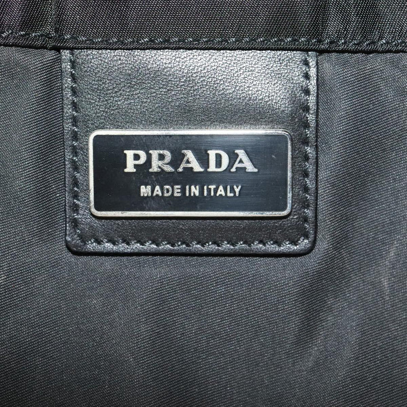 Prada Tessuto Black Synthetic Travel Bag (Pre-Owned)