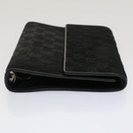 Gucci Demi Lune Black Canvas Wallet  (Pre-Owned)