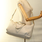 Miu Miu Vitello Beige Leather Handbag (Pre-Owned)