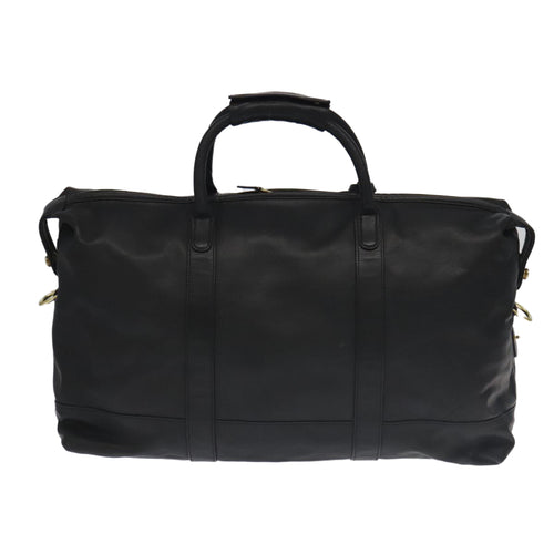 Coach Black Leather Travel Bag (Pre-Owned)