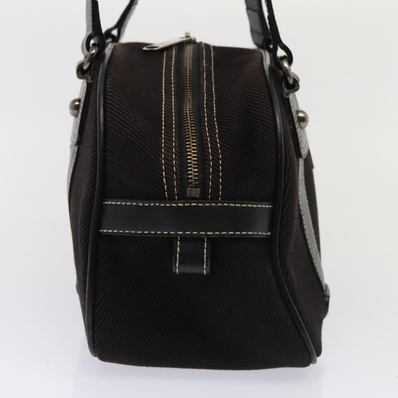 Burberry Black Canvas Handbag (Pre-Owned)