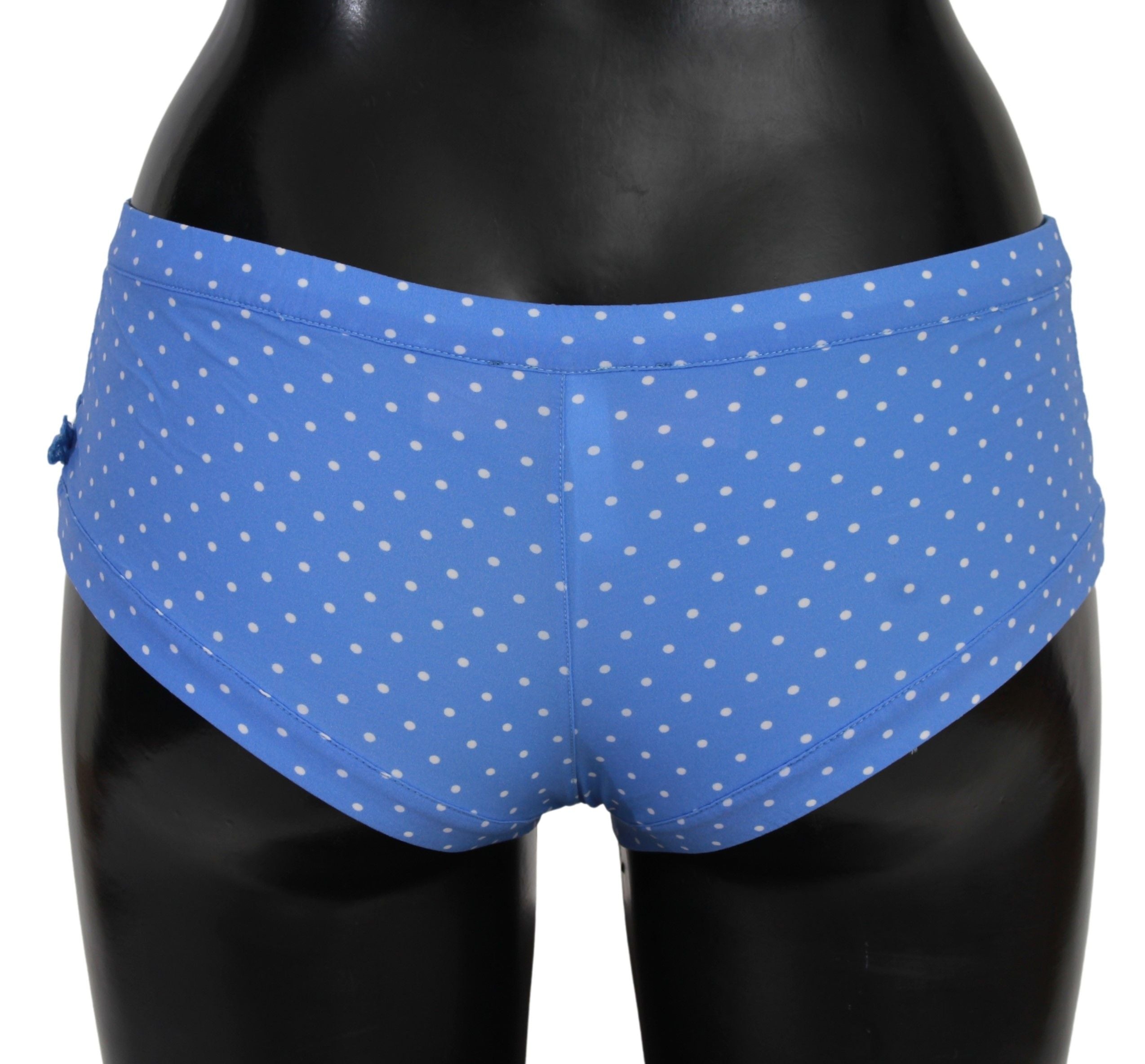 Ermanno Scervino Chic Blue Dotted Designer Bikini Women's Set