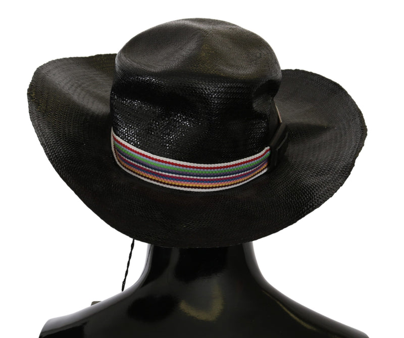 Costume National Chic Black Floppy Hat - Timeless Women's Elegance