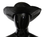 Costume National Chic Black Floppy Hat - Timeless Women's Elegance