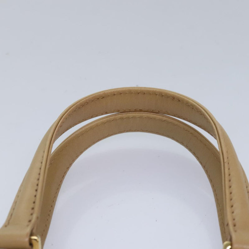 Fendi Beige Canvas Handbag (Pre-Owned)