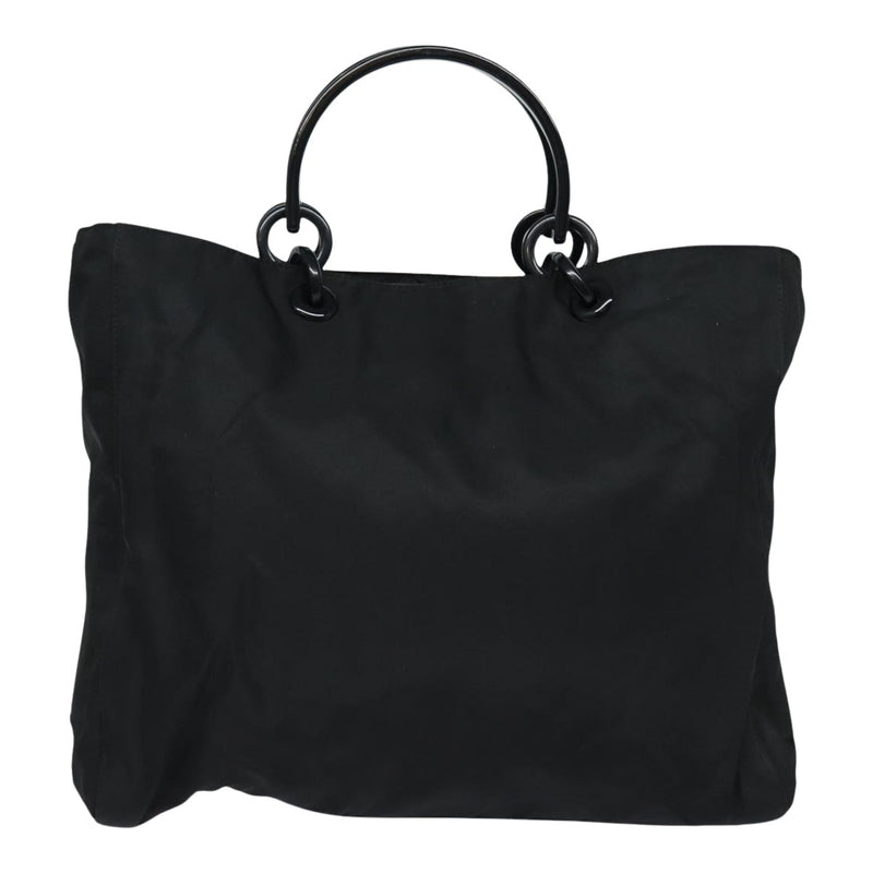 Prada Tessuto Black Synthetic Tote Bag (Pre-Owned)