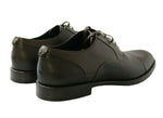 Dolce & Gabbana Elegant Brown Leather Formal Men's Lace-ups