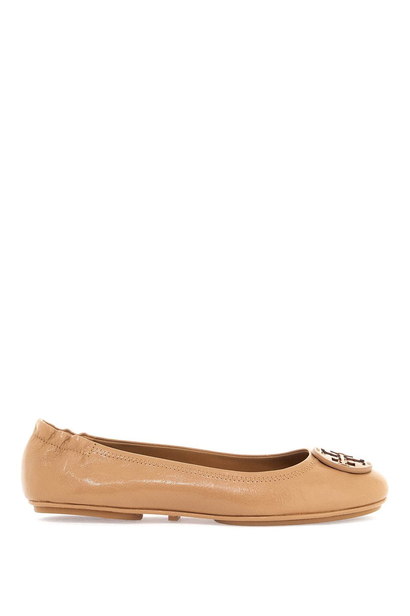 Tory Burch Women's Suede Minnie Travel Ballet Flats