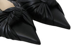 Jimmy Choo Elegant Pointed Toe Leather Women's Flats