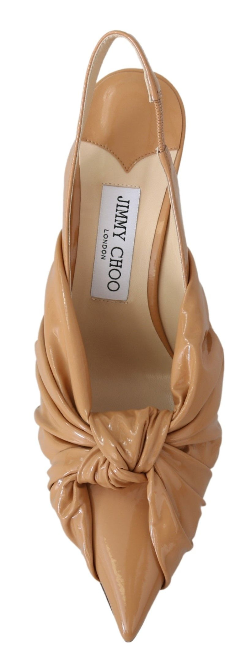 Jimmy Choo Elegant Pointed Toe Leather Women's Pumps