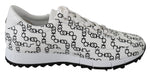 Jimmy Choo Elegant Monochrome Leather Women's Sneakers