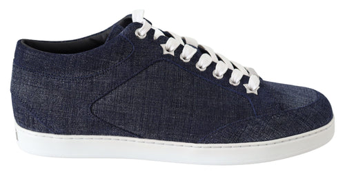 Jimmy Choo Miami Blue Denim Women's Sneakers