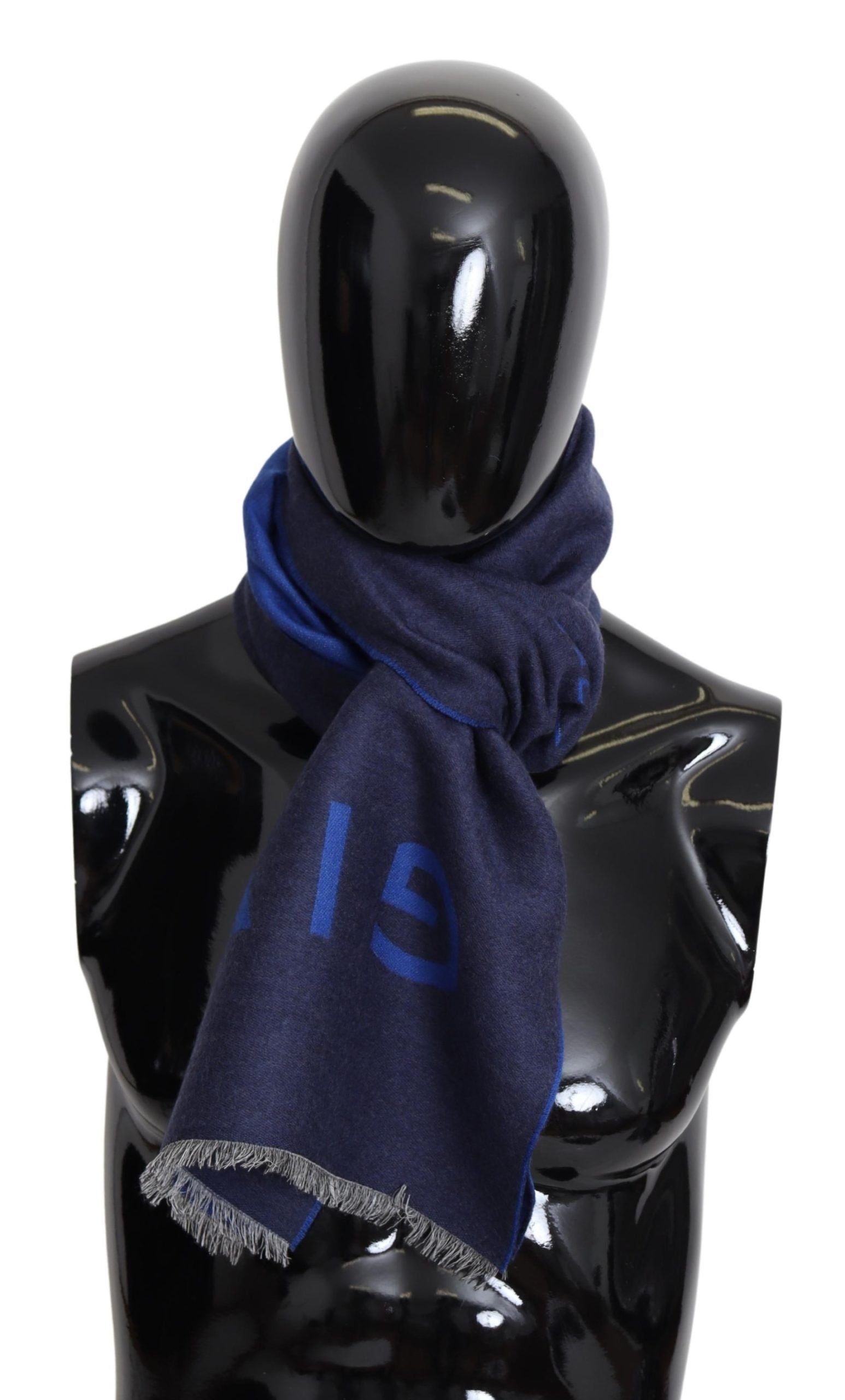 Givenchy Elegant Unisex Wool Silk Blend Men's Scarf