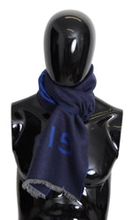 Givenchy Elegant Unisex Wool Silk Blend Men's Scarf