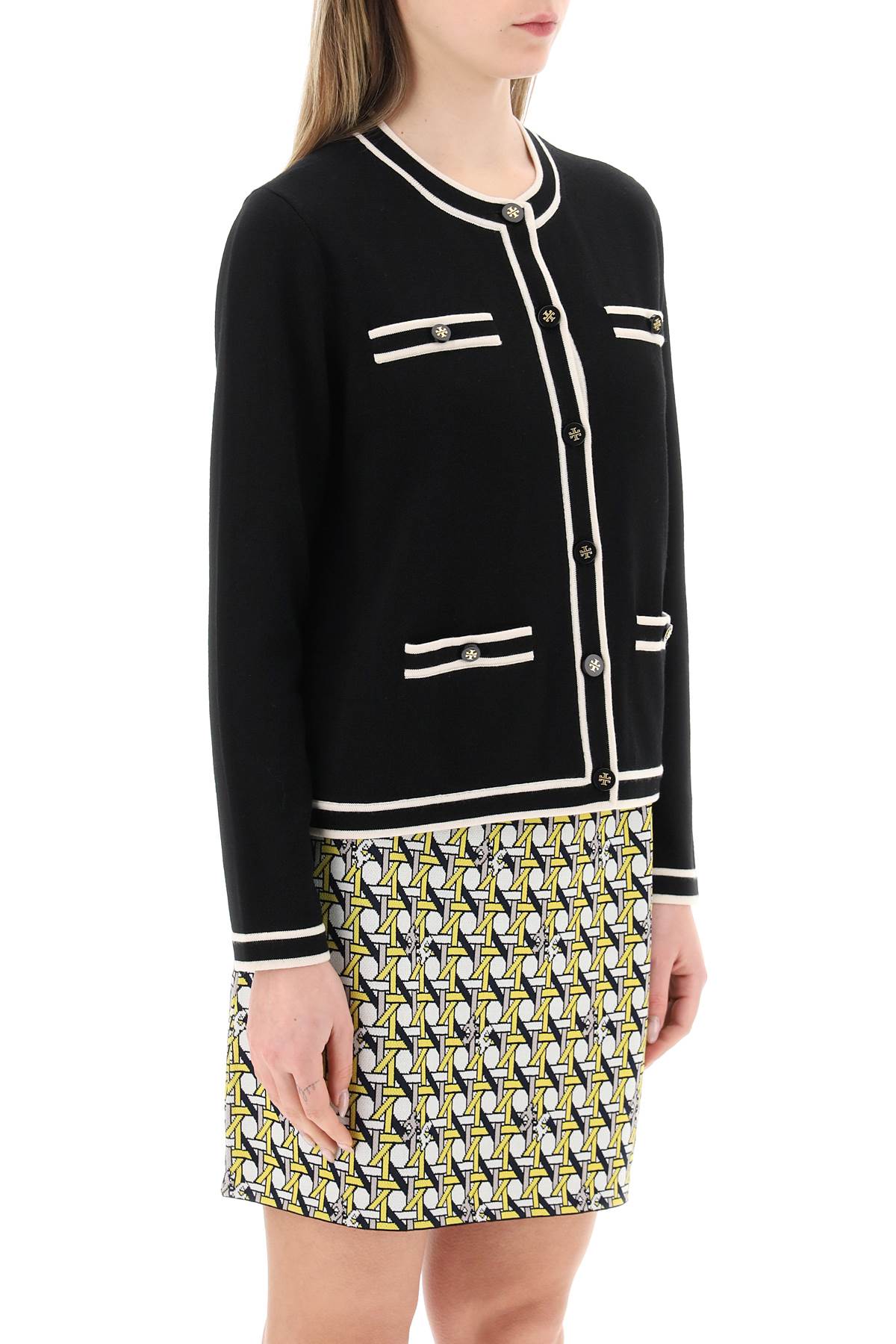 Tory Burch Women's Kendra Merino Wool Cardigan