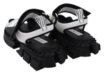 Dolce & Gabbana Super King Slider Sandals in Men's Monochrome