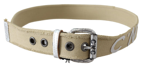 Costume National Elegant Beige Cotton Fashion Women's Belt