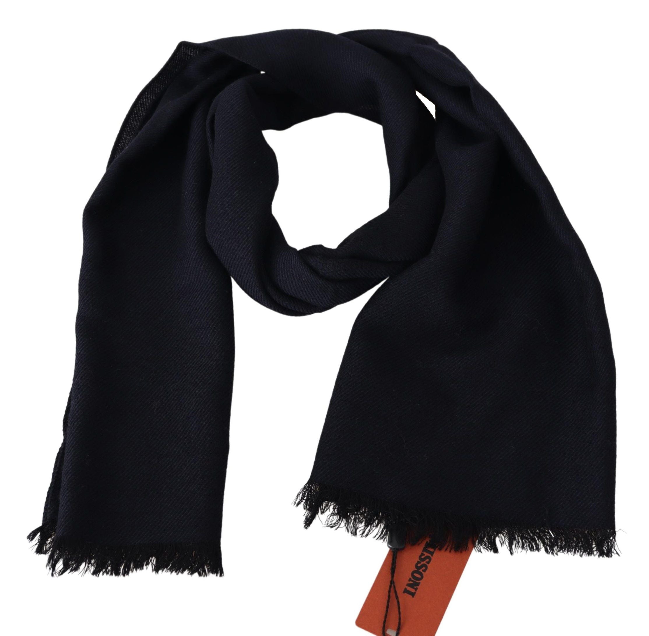 Missoni Elegant Black Wool Unisex Men's Scarf