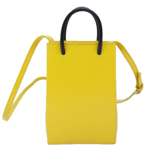 Balenciaga - Yellow Leather Handbag (Pre-Owned)