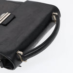 Fendi Black Leather Handbag (Pre-Owned)