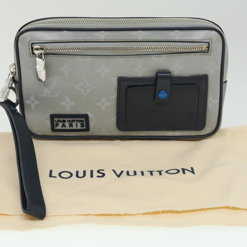 Louis Vuitton Messenger Alpha Monogram Satellite Silver in