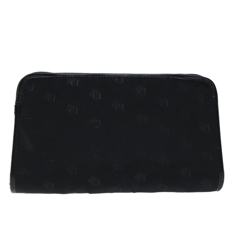 Dior Black Canvas Clutch Bag (Pre-Owned)