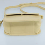 Valentino Garavani Vsling Beige Leather Shoulder Bag (Pre-Owned)