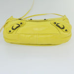 Balenciaga - Yellow Leather Clutch Bag (Pre-Owned)