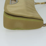 Dior Maris Pearl Khaki Synthetic Shoulder Bag (Pre-Owned)