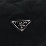 Prada Re-Nylon Black Synthetic Travel Bag (Pre-Owned)