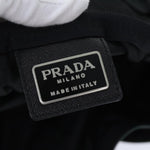 Prada Re-Nylon Black Synthetic Travel Bag (Pre-Owned)