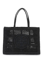 Tory Burch Women's Ella Crochet Raffia Tote Bag In