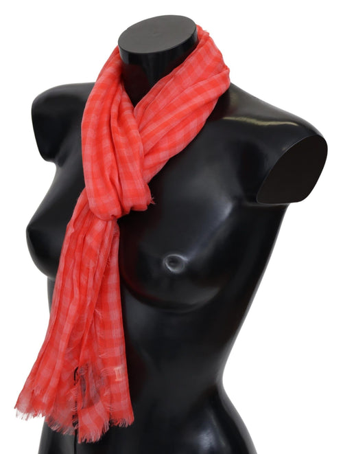 Missoni Luxurious Cashmere Checkered Men's Scarf