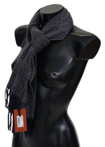 Missoni Elegant Striped Wool Men's Scarf