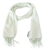 Missoni Elegant White Cashmere Men's Scarf