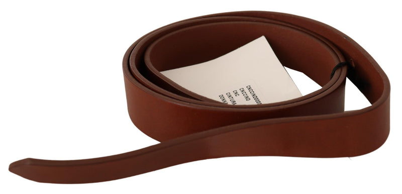 Costume National Elegant Brown Leather Fashion Women's Belt