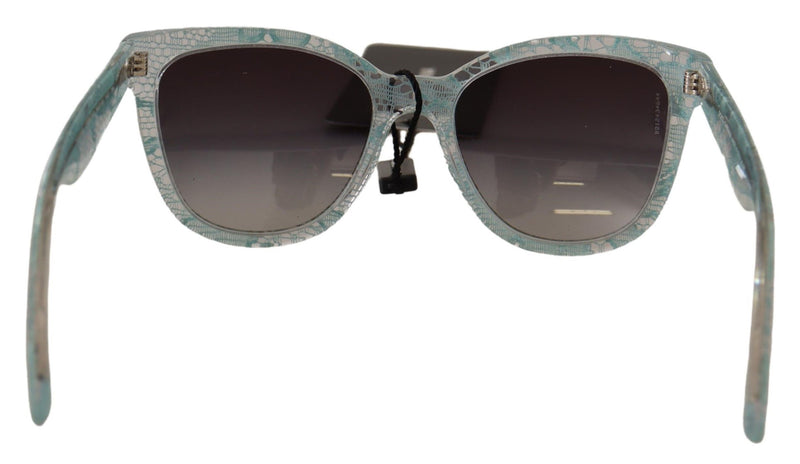 Dolce & Gabbana Sicilian Lace Crystal Acetate Women's Sunglasses