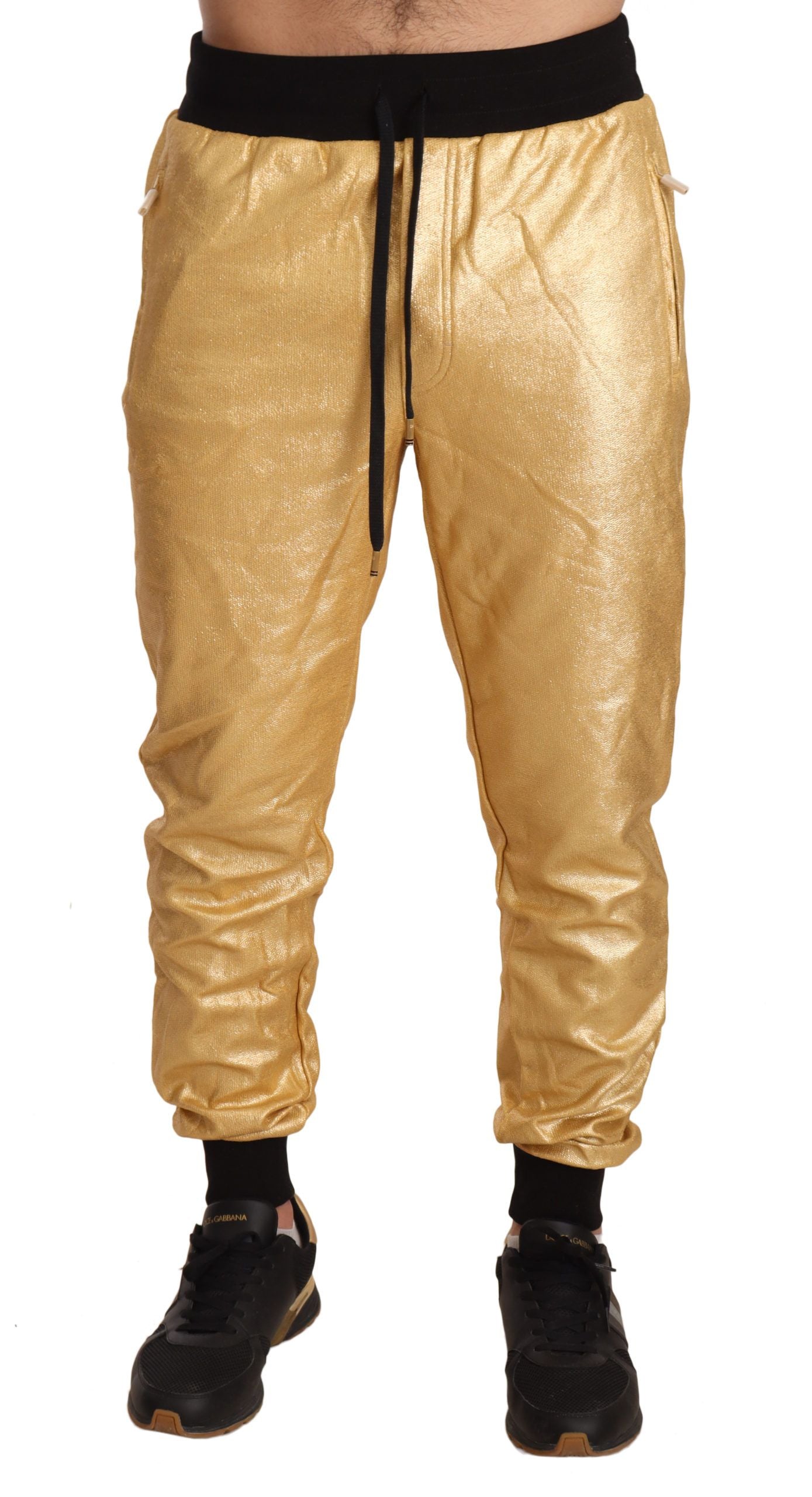 Dolce & Gabbana Gold Year of the Pig Men's Sweatpants