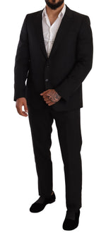 Dolce & Gabbana Elegant Martini Slim Fit Two-Piece Men's Suit