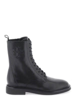 Tory Burch Women's Double T Combat Boots