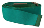 GF Ferre Elegant Green Adjustable Cotton Men's Belt